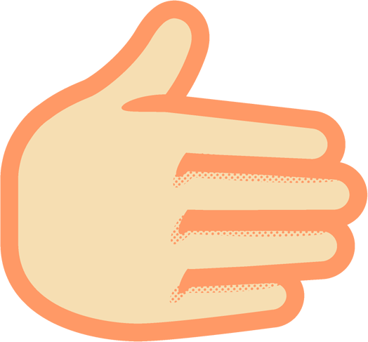 9の手話イラスト