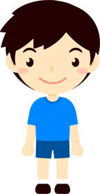 男の子のイラスト