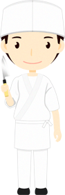 調理人のイラスト/和食