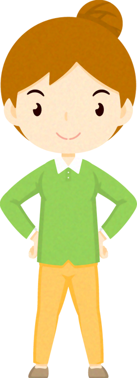 人の仕草イラスト_女性