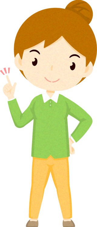 人の仕草イラスト_女性_重要