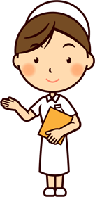 看護師イラスト/案内