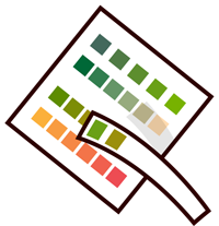 リトマス紙のイラスト