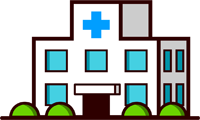 病院のイラスト/横