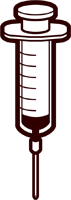 注射器のイラスト