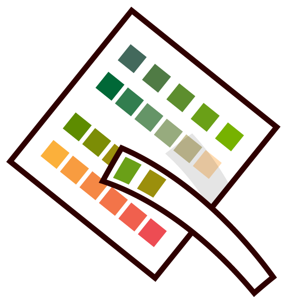 リトマス紙のイラスト