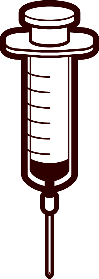 注射器のイラスト