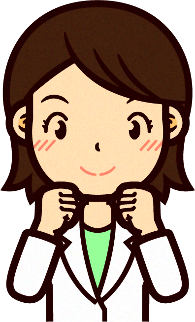 女性の栄養士イラスト