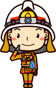 消防士イラスト