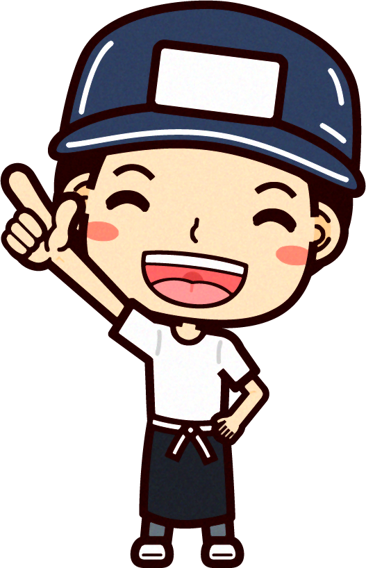 八百屋さんのイラスト/ポイントです