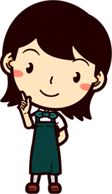 野菜ソムリエのイラスト/ポイントです