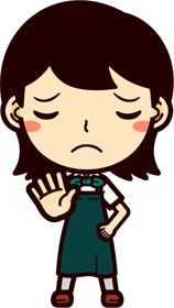 野菜ソムリエのイラスト/お待ちください