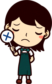 野菜ソムリエのイラスト/間違いです