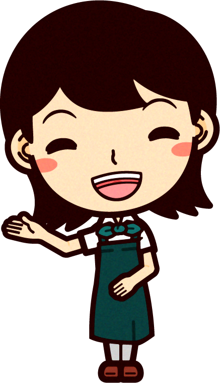 野菜ソムリエのイラスト/案内する