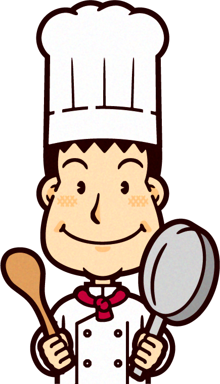 料理人イラスト/男