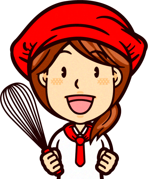 パティシエのイラスト/女