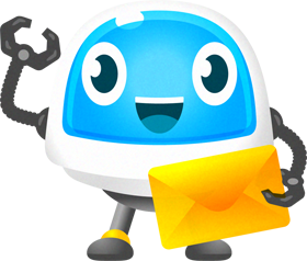 かわいいロボット01のイラスト