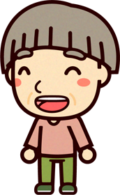 お爺ちゃんイラスト/笑顔