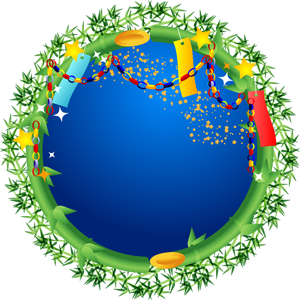 七夕飾りの飾り罫イラスト