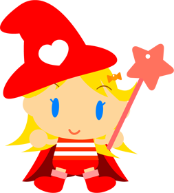 魔女の仮装イラスト