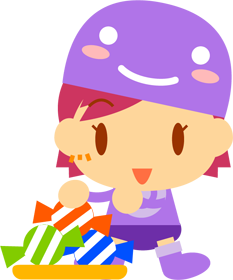 おばけの仮装イラスト