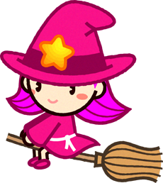 魔女のイラスト