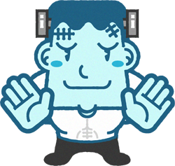 人造人間のイラスト