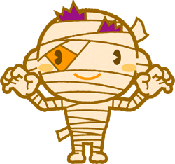 ミイラ男のイラスト