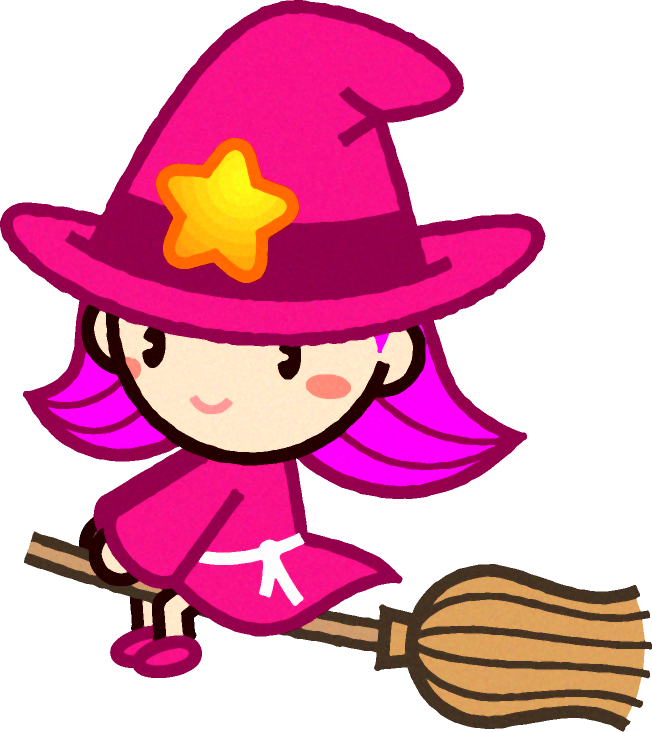 魔女のイラスト