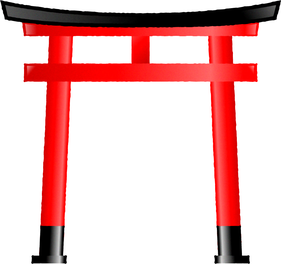 鳥居のイラスト
