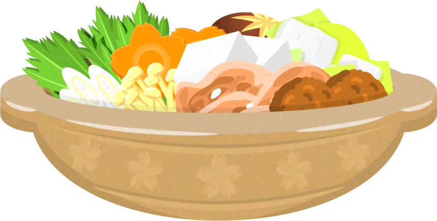 寄せ鍋イラスト