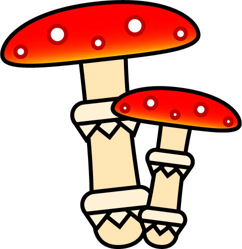 タマゴダケのイラスト
