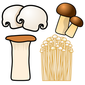 きのこイラスト