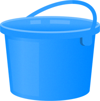 バケツのイラスト