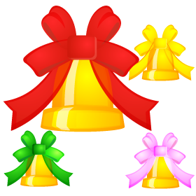 クリスマスベルのイラスト