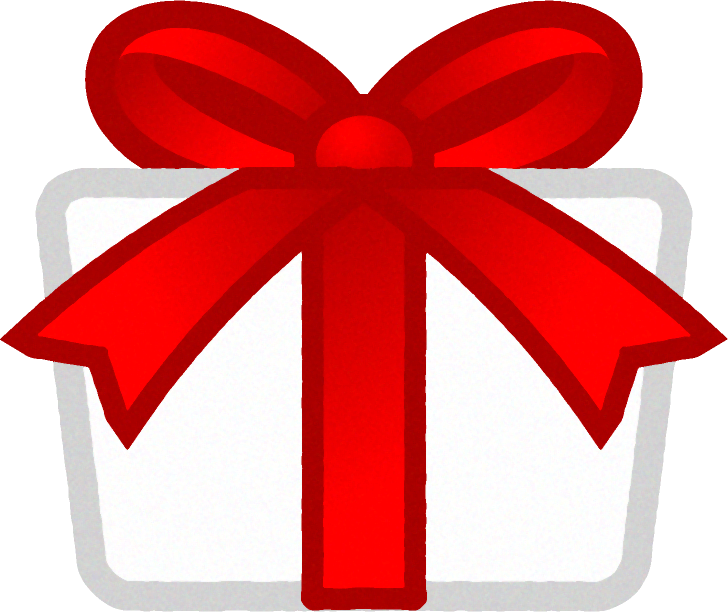 ベルとクリスマスリーフのイラスト