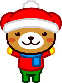 クマのイラスト/冬服