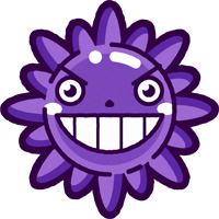 インフルエンザウィルスのイラスト