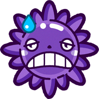 インフルエンザウィルスのイラスト/苦手