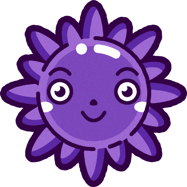 インフルエンザウィルスのイラスト/普通