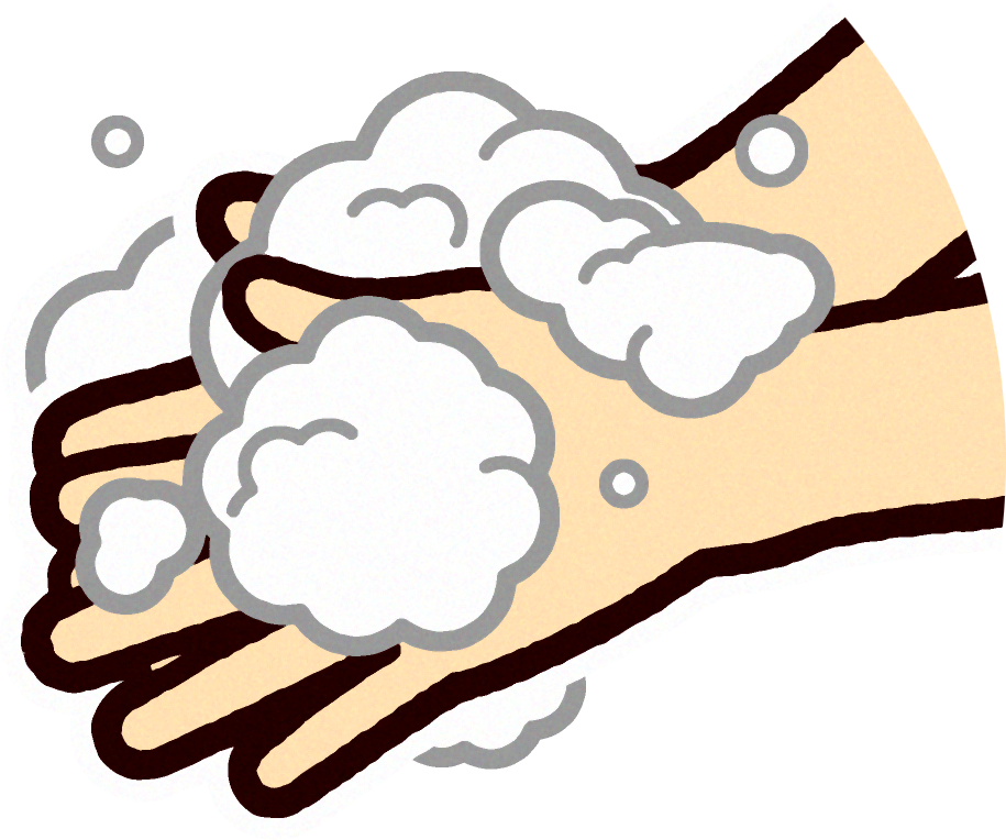 風邪をひいたイラスト/男の子