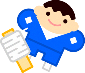 凧のイラスト/男の子