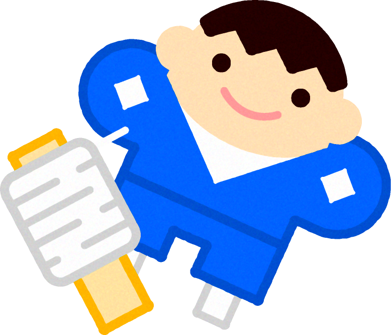 凧のイラスト/男の子