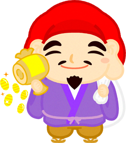 大黒天のイラスト