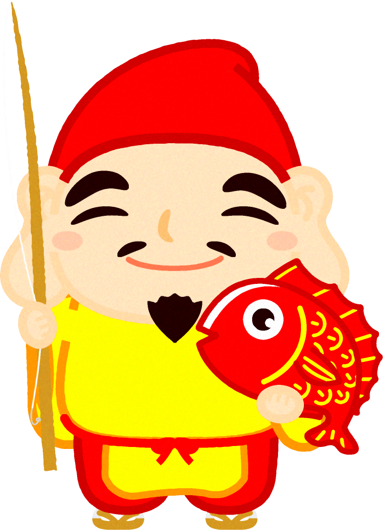 恵比寿のイラスト