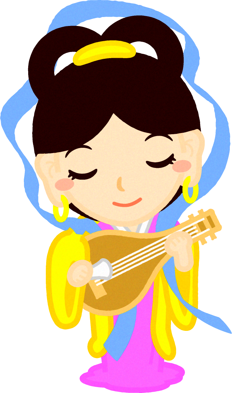 弁財天のイラスト