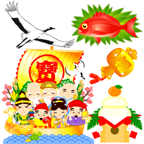 正月のイラスト3