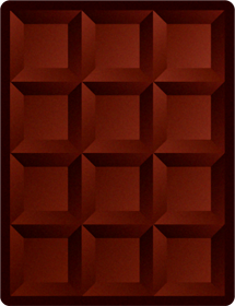 板チョコのイラスト