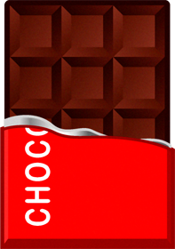 板チョコのイラスト2