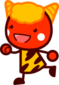 バーベキューグリルのイラスト/網の上で焼く